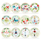 12 Days of Christmas Fine Porcelain Appetizer Plate Set - Gift Box Version