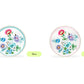 7.5" Pink Flower Garden Fine Porcelain Dessert Plate