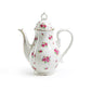 Rose Bud Fine Porcelain Mini Teapot