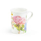 Hydrangea with Hummingbird Bone China Mug