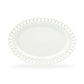 Grace Teaware 14.25" White Heirloom Fine Porcelain Oval Serving Platter