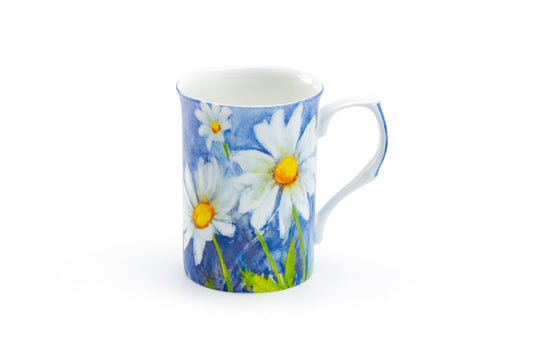 Stechcol Gracie Bone China Daisy Blue Bone China Mug