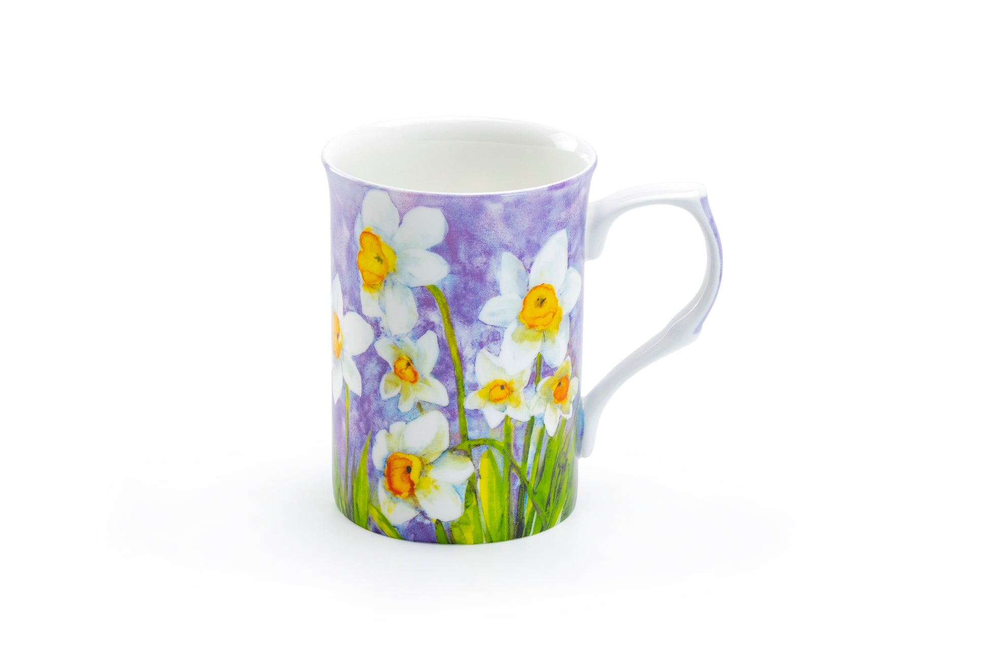 Stechcol Gracie Bone China Daffodil Purple Bone China Mug