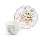 Magnolia Garden Fine Porcelain Tea Cup and Saucer