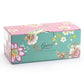 Gift Boxed Peacock Lotus Garden Pink Fine Porcelain Sugar Creamer & Serving Tray Set