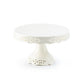 White Victorian Fine Porcelain 8" Cake Stand