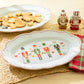 14" Holiday Royal Nutcrackers Fine Porcelain Oval Serving Platter
