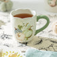 Fall Pumpkin Scallop Mug