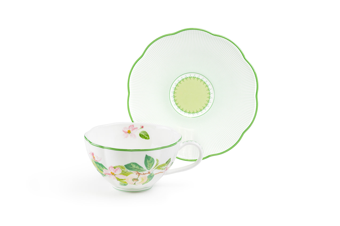Apple Blossom Bone China Tea Set