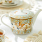 Grace Teaware Blue Butterflies Teapot