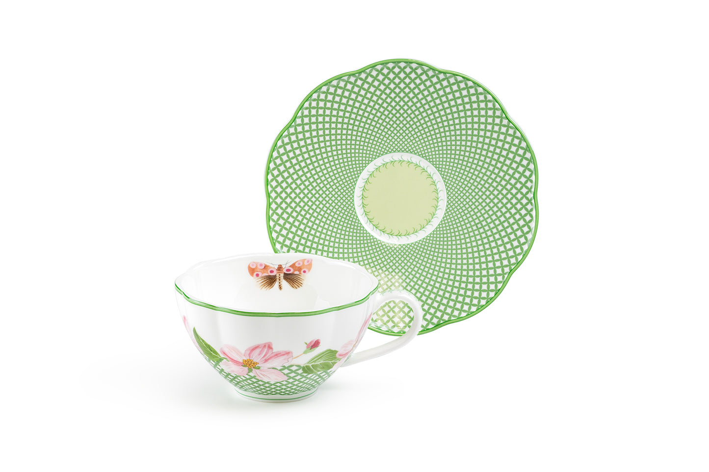 Apple Blossom Bone China Tea Set