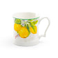Grace Teaware Lemon Garden Fine Porcelain Mug