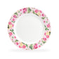 Pink Cottage Rose Chintz Fine Porcelain Dessert/Dinner Plate