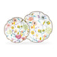 Spring Flowers with Hummingbird Fine Porcelain Tea Set