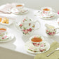 Kensington Pink Rose Bone China 11-Piece Tea Set
