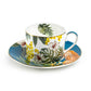 Tropical Leopard Fine Porcelain Cup and Saucer