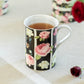 Blossom Lane Stripe Bone China Mug