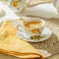 Lemon Bee Fine Porcelain Tea Set
