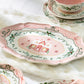 14.5" Christmas House Pink Serving Platter