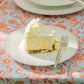 Gracie Bone China Gold Dots White Bone China Dessert Plate