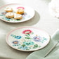Grace Taeware Pink Flower Garden Fine Porcelain Dessert Plate