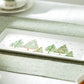 Grace Teaware 14" Christmas Pine Trees Fine Porcelain Serving Tray