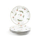Holly Berries Organic Shape Dessert/Dinner Plate