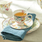 Spring Flowers with Hummingbird Fine Porcelain Tea Set