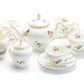 Gracie Bone China Anna Garden Bone China 11-Piece Tea Set