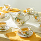 Lemon Bee Fine Porcelain Tea Set