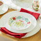 12 Days of Christmas Fine Porcelain Appetizer Plate Set - Gift Box Version