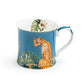 Tropical Leopard Fine Porcelain Mug