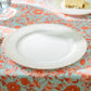 Gracie Bone China Gold Dots White Bone China Dinner Plate