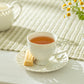 White Heirloom Fine Porcelain Tea Set