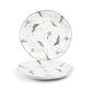 Holly Berries Organic Shape Dessert/Dinner Plate