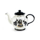 Halloween Witches Brew Teapot with Flying Witch on the back