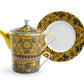 Gracie China Golden Moroccan Fine Porcelain Tea For One