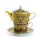 Stechol Gracie China Golden Moroccan Fine Porcelain Tea For One