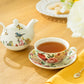 Yellow Rose Garden Fine Porcelain Tea For One Set