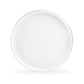 Silver Rim Blanc Bone China Dessert/Dinner Plate