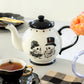 Halloween Victorian Skulls Teapot