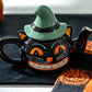 Halloween Black Cat Teapot
