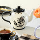 Halloween Victorian Skulls Teapot