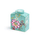 Peacock Lotus Garden Green Fine Porcelain Jar