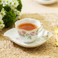 Songbird Rose Fine Porcelain Tea Cup and Saucer