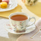 Magnolia Garden Fine Porcelain Tea Cup and Saucer