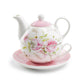 Stechcol Gracie China Beau Rose Fine Porcelain Tea For One Set