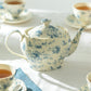 Blue Rose Toile Fine Porcelain Tea Set