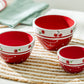 Red Cherry 3-Piece Bowl Set