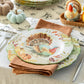 Turkey Autumn Harvest Dessert/Dinner Plate